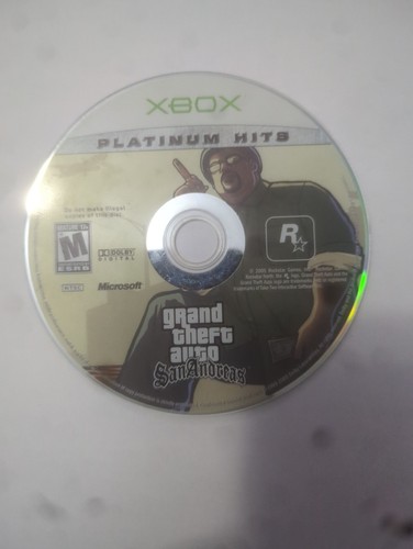 Gta san andreas xbox original - gta,