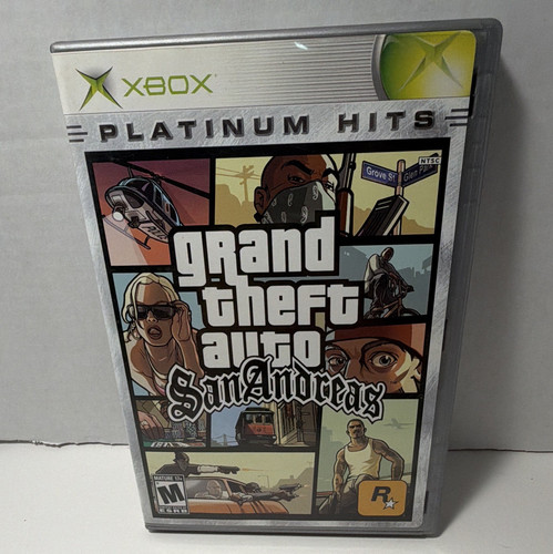 Gta san andreas platinum hits - andreas,
